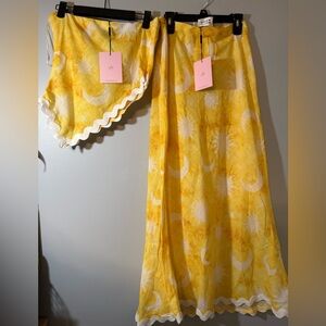 Hello Molly Maxi Set with both Skirt and matching Top